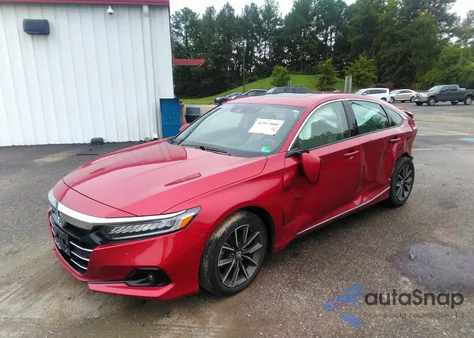 2022 Honda Accord Ex-L из США, поврежденный, VIN 1HGCV1F53NA041569
